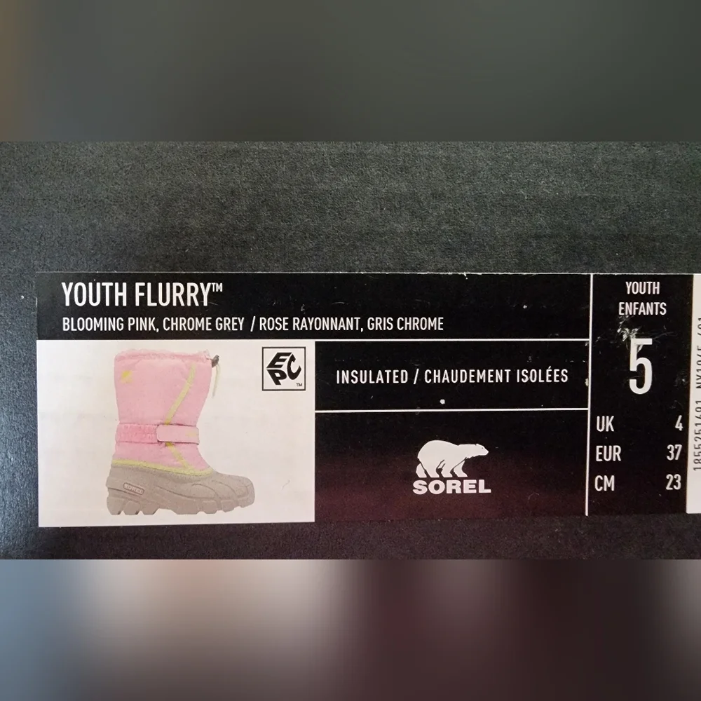 Sorel Pink and Gray Winter Boots